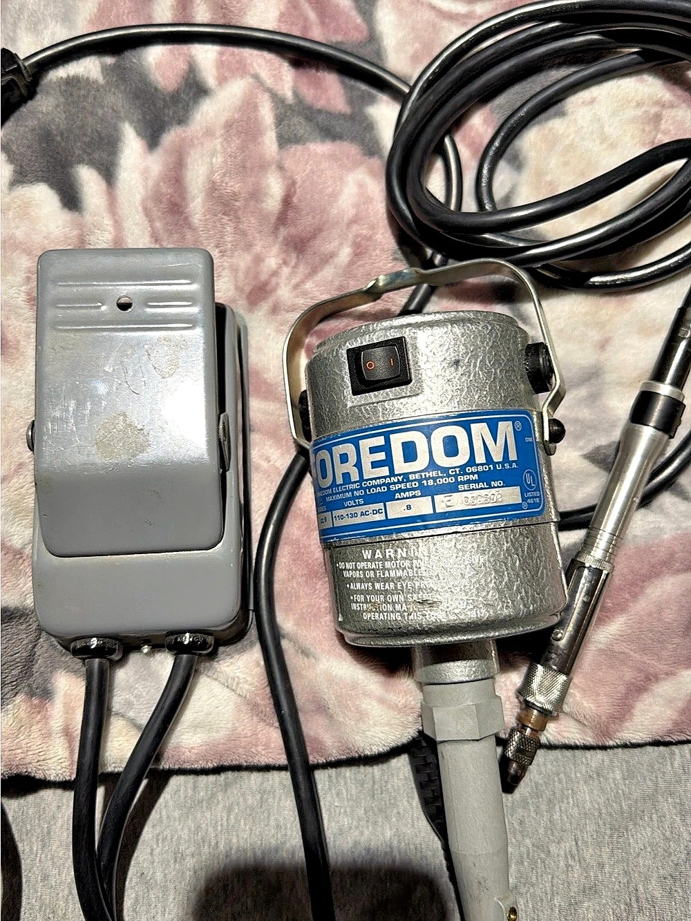 Foredom Series CC Flexible Shaft Rotary Tool & Motor.